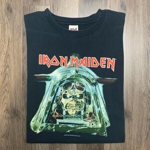 Vintage 2003 Iron Maiden Aces High Tour Band Shirt
